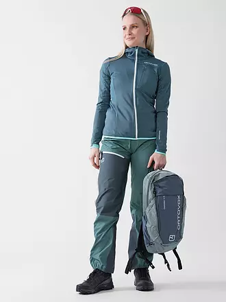 ORTOVOX | Chaqueta polar Light Grid para mujer | petrol